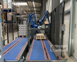 Maschine: YASKAWA Motoman PL190 / GP35L Roboterzelle mit Robotern