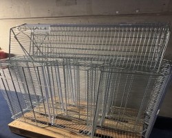 Maschine: WANZL Regalhängekörbe 1000x400x230mm Regalhängekörbe 1000x400x230mm