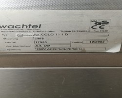 Maschine: WACHTEL PICCOLO I-1D Ladenbacköfen