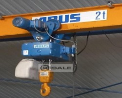 Maschine: ABUS GM 6 2000.5-2 2.0 ton elektrischer Kettenzug