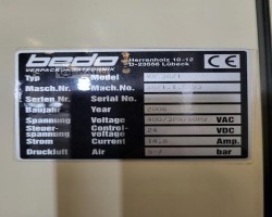 Maschine: BEDO VA 3821 Kartonverschließer mit Naßklebe