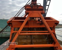 Maschine: KRöGER UWS-5 type 3003 3,5 m³ Greifer für Schwimmbagger/ Seilbagger