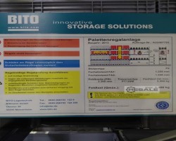 Maschine: BITO P2 Palettenregale