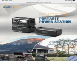 Maschine: BLUESUN BSM-PPS2200 Power Stations