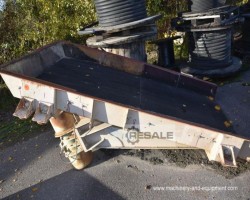 Maschine: BRÄUER Förderrinne ZT1500/2700 Förderbänder