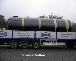 Maschine:  40m³ Stahltank Erdtank Zisterne einwandig
