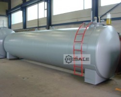 Maschine:   doppelwandiger Stahltank - Lagertank