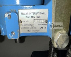 Maschine: HETTICH Blue-Mini-Max Beschlagbohrmaschinen