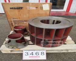 Maschine: NASH #3468 Roto Nash CL100 Vakuumpumpe Rotor