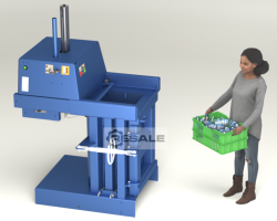 Maschine: BTS MF60hd Dosen- PET Ballenpresse
