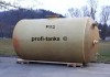 Maschine:   P112 Polyestertank 20.000 L GFK-Tank Flachboden