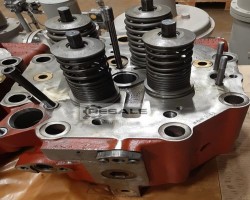 Maschine: MAK M453AK gekühlte Sitzringen Zylinderkopf