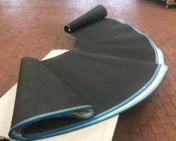 Maschine: TRANSNORM TS 1600-105 Helix Gurt Ersatzgurt Förderband