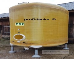 Maschine: JUNO  Polyestertank 7.000 L GFK-Tank