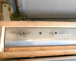 Maschine: RAVNE Integral steel  Knife (blade)  veneer guillotine Fester Stahl Messer (Klinge) Furnier guillotine