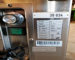 Maschine: LOWERATOR 2SHE Grossküchenarbeitstische