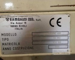 Maschine: RAMBAUDI VERSAMATIC 400 CNC Fräsmaschinen