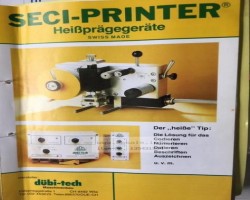 Maschine: DÜBI-TECH SECIMAT FB HP 80 Heissprägegerät