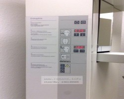 Maschine: SIEMENS Orthophos Röntgengeräte Dental