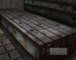 Maschine: SKODA 2pcs 3250 x 1885 x 400 mm Aufspannplatten