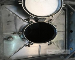 Maschine: BLEFA KREUZTAL 1.000 Liter Edelstahllagertank