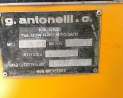 Maschine: ANTONELLI VTA 75 Asphaltwalzen