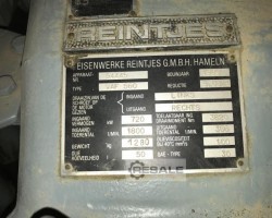 Maschine: REINTJES WAF 560 5.05:1 MARINE GETRIEBE