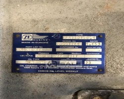 Maschine: ZF MARINE IRM 350 -  RATIO 1.653:1 MARINE GETRIEBE