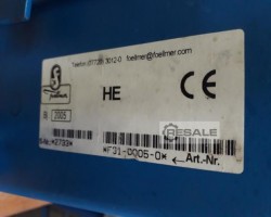 Maschine: FOELLMER HE/F31 Eckenrundstoßmaschine