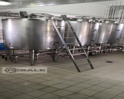 Maschine: MOLKEREI Erhitzer,Tanklager, CIP-Anlage Käserei, Dairy