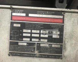 Maschine: FIAT ELECTRIC FORKLIFT OM E60N Elektrischer Gabelstapler