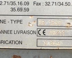 Maschine: LEFORT BR1260 Hammermühlen