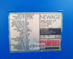 Maschine: STAMFORD NEWAGE - DEUTZ HC.I634H2 Generator