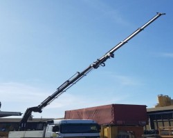 Maschine: DAIMLER CHRYSLER Actros 2644 Hiab 330 + Jib 90 
