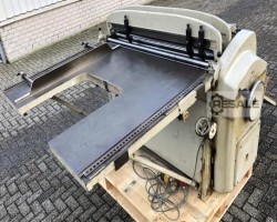 Maschine: KRAUSE J138 Pappeschneidemaschine Pappe rillen Maschine