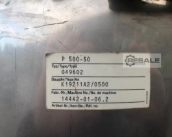 Maschine: AZO P-500-50 und P-320-50M Abscheider