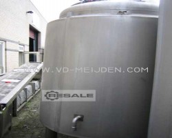 Maschine: APV Double walled with agitator Edelstahlsilos