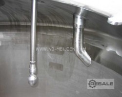 Maschine: AVP Double walled with agitator Edelstahlsilos
