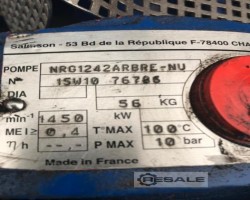 Maschine: SALMSON FRANCE 15 W10 Kreiselpumpen