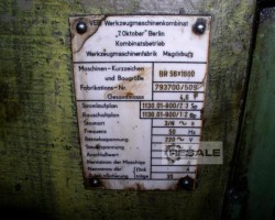 Maschine: WMW BR 56 Radialbohrmaschinen