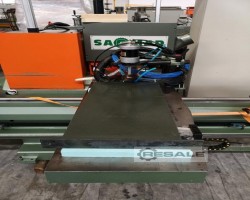 Maschine: SAOMAD Operator 5 Winkelanlagen für Fensterherstellung