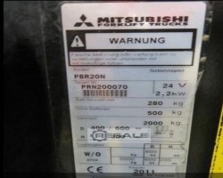 Maschine: MITSCHUBISHI PBR-20N 