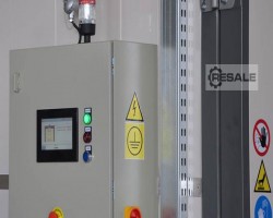 Maschine: ROMER SLS-15o , SLS-30o . Pulverbeschichtungsanlagen