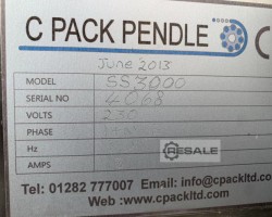 Maschine: CPACK SS3000 Sandwich-Dichtungsmaschine