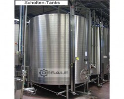 Maschine:  R26, R25, R24 12,5 m³ Edelstahltanks aus V4A, stehend, Volumen: 12,5m³