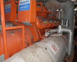 Maschine: WAUKESHA/ ZANTINGH GROEP 910 kVA Blockheizkraftwerke (BHKW)