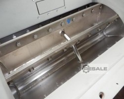 Maschine: UMWELTTECHNIK KREISEL ADG 630 x 800 x 21-24 Z Zellenradschleuse aus Edelstahl 800 x 500 mm