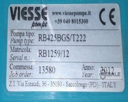 Maschine:  RB425BGS 180m³ PR/ST Pumpen