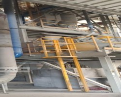 Maschine: EHINGER IMPIANTI Stahlkonstruktion Maschinenpodest ca. 4,8 x 4,6 x 8,7 m