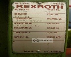 Maschine: REXROTH GHAG Hydraulikpumpe